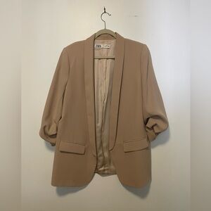 Zara Blazer with Rolled Sleeves